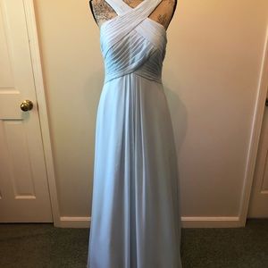 Azazie Kayleigh Bridesmaid Dress, Sky Blue SZ 8